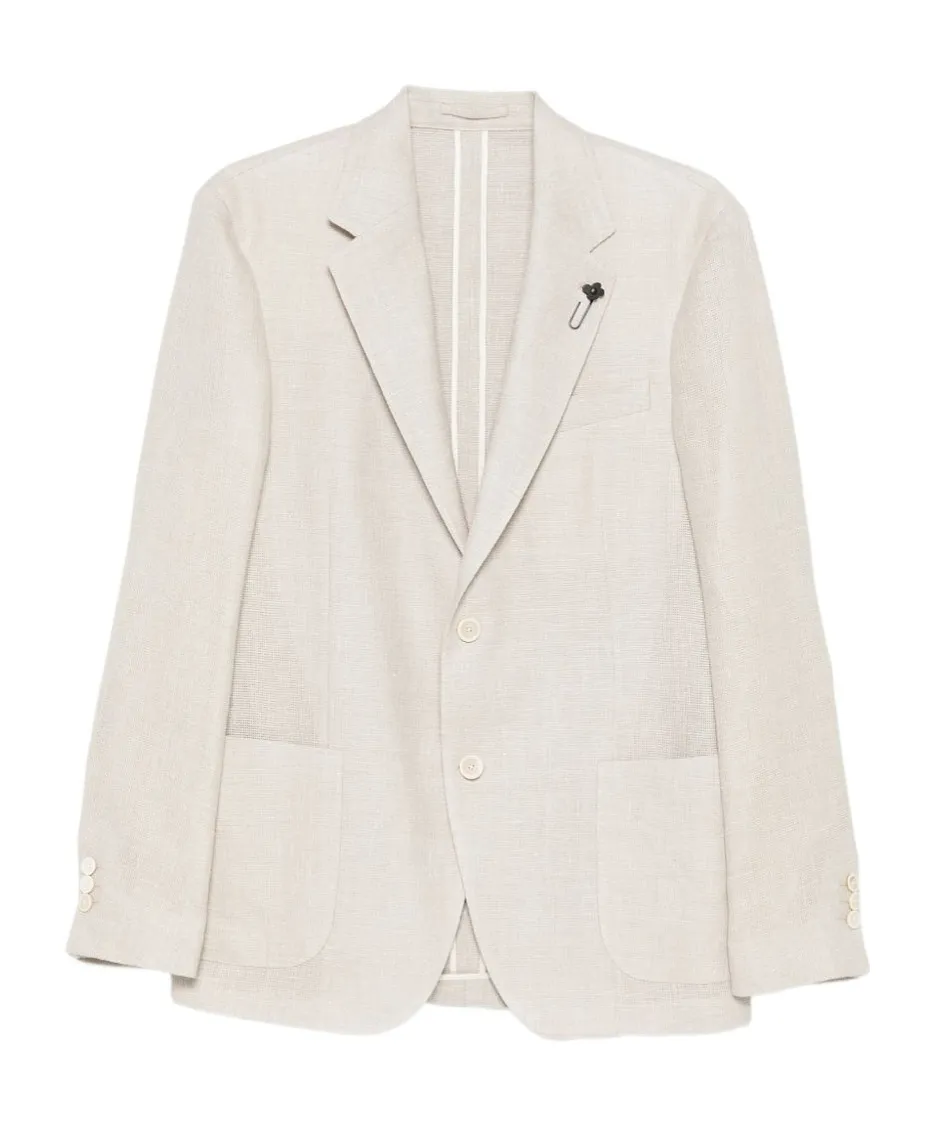 Single-Breasted Button Blazer