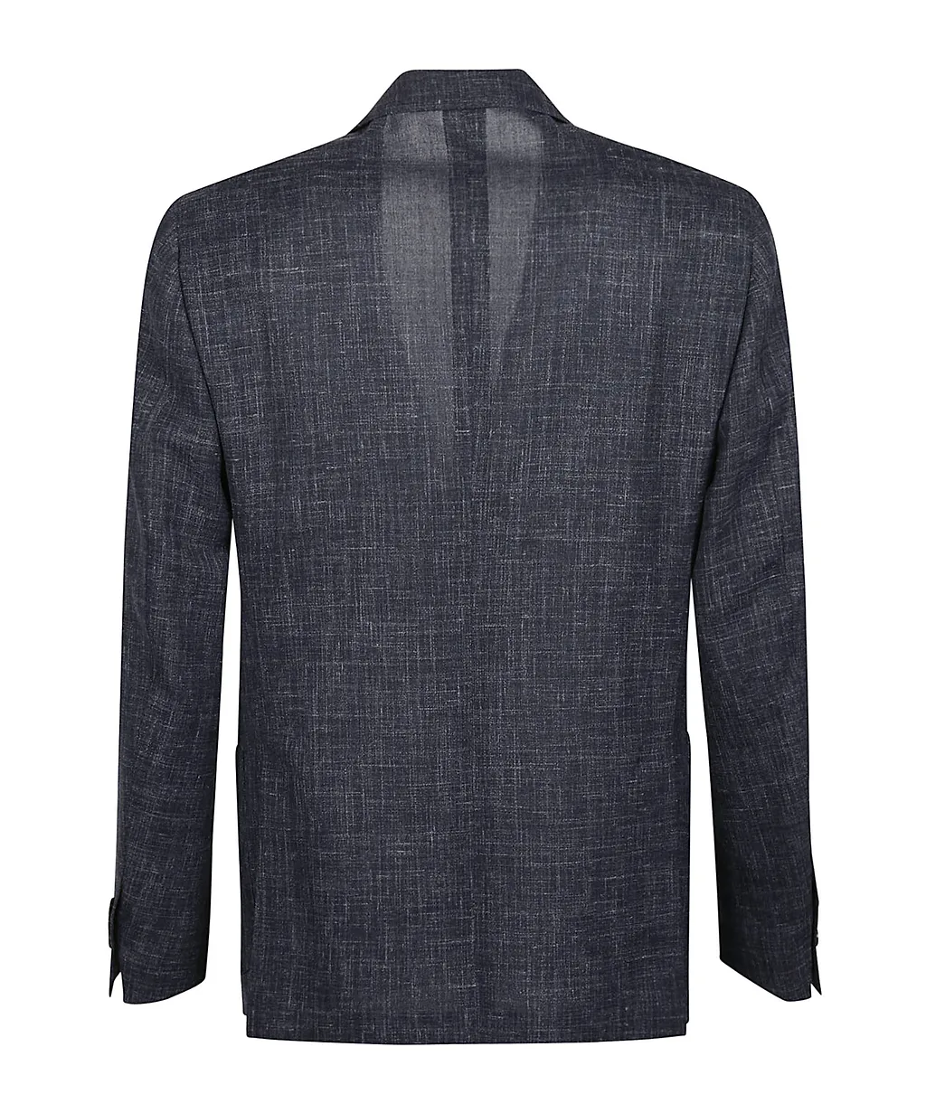 Lardini Two-Button Textured Blazer