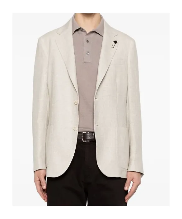 Single-Breasted Button Blazer