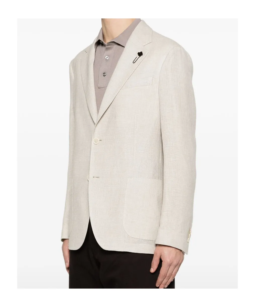 Single-Breasted Button Blazer