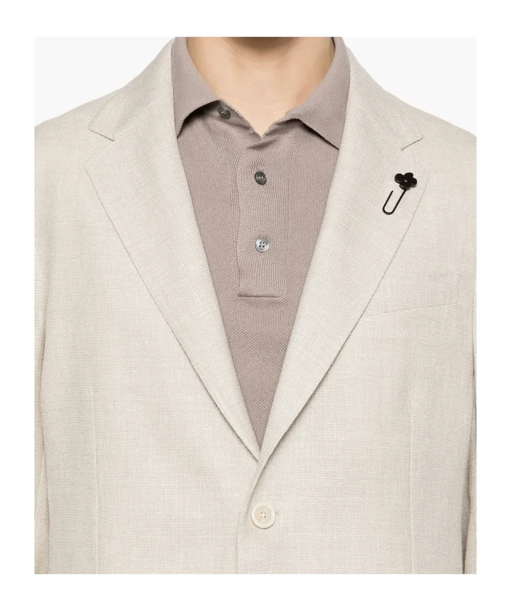 Single-Breasted Button Blazer