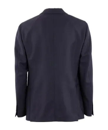 Single-Breasted Wool Jacket
