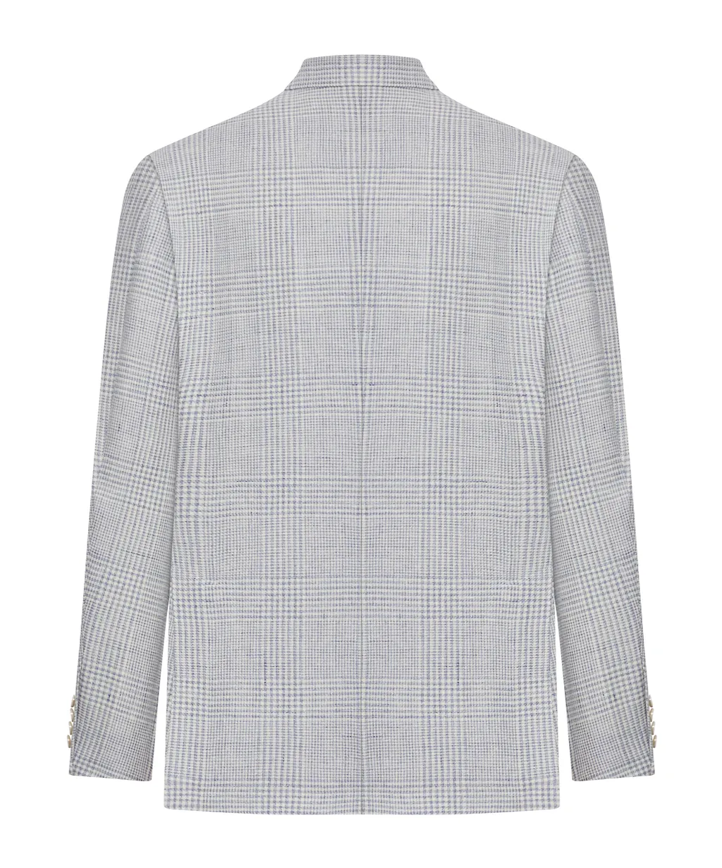 Plaid-Check Blazer