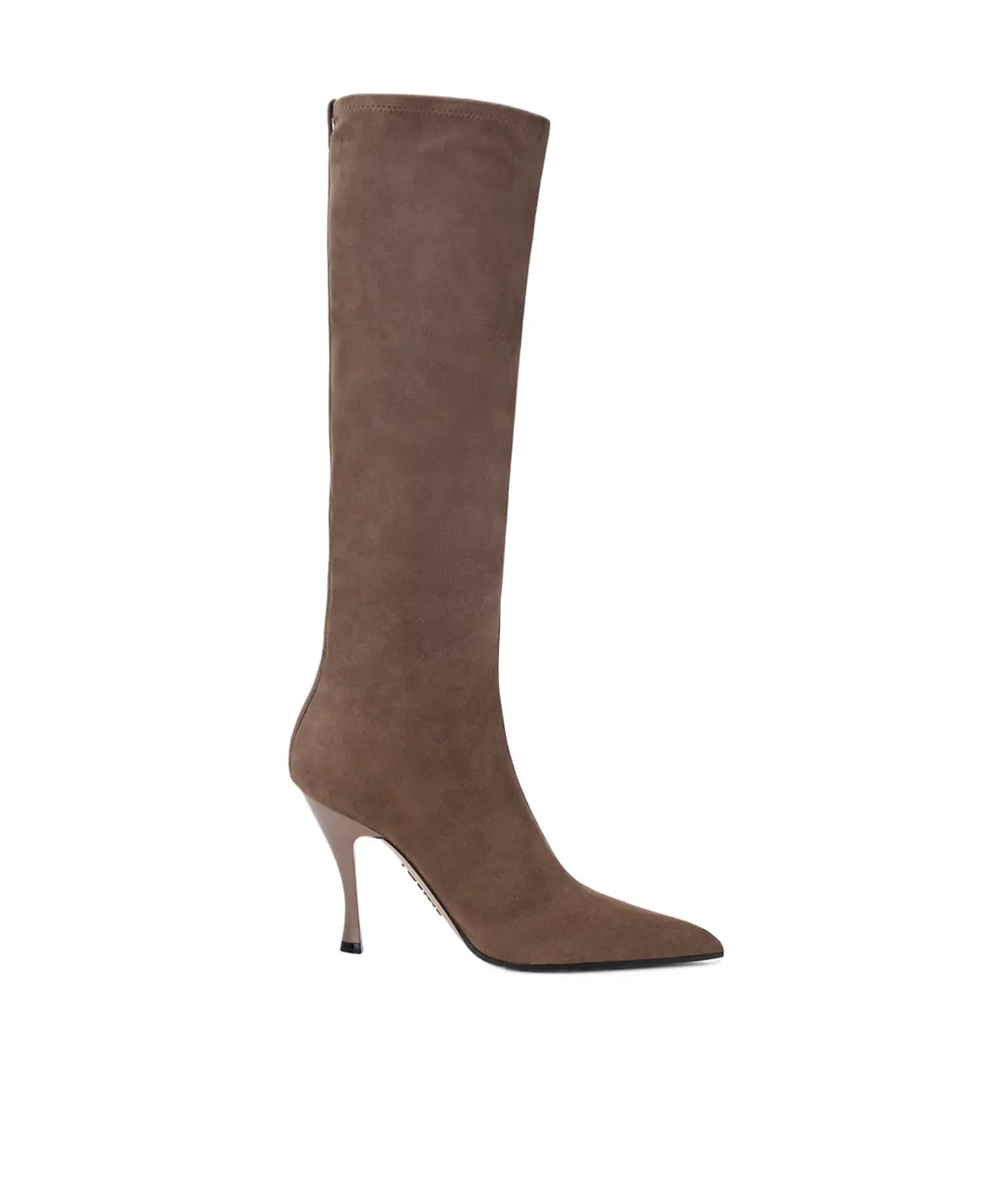 Loewe New Comic Two-Tone Knee-High Boots