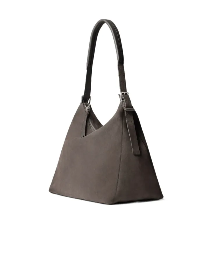 Lemaire Belted Zipped Hobo Bag