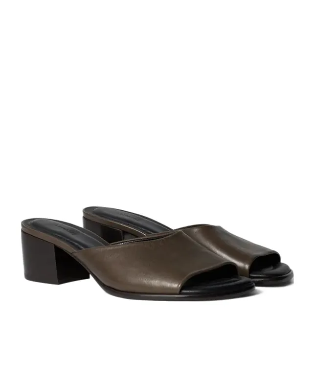 Lemaire Block Heel Slip-On Sandals