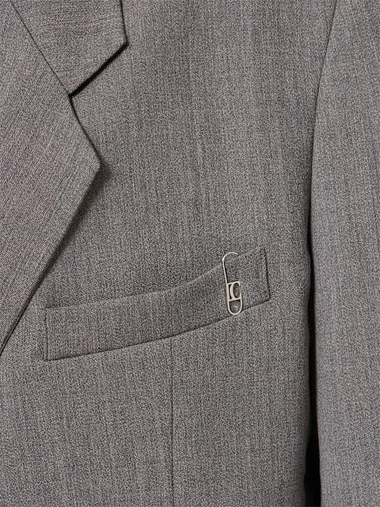 Classic Wool Blend Blazer