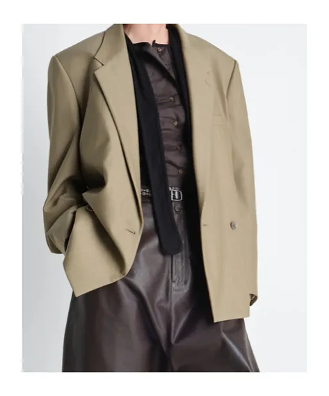Lemaire Oversized Double-Breasted Blazer