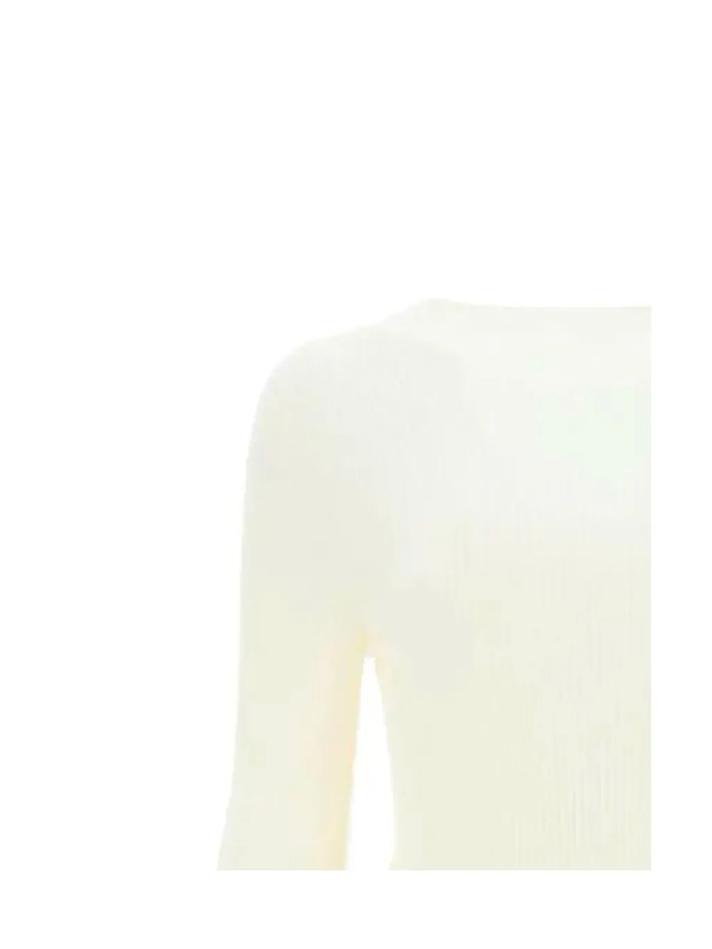 Cut-Out Detail Long-Sleeve Top