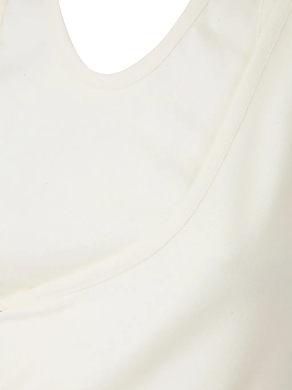 Low Classic Asymmetric Ruched Tank Top