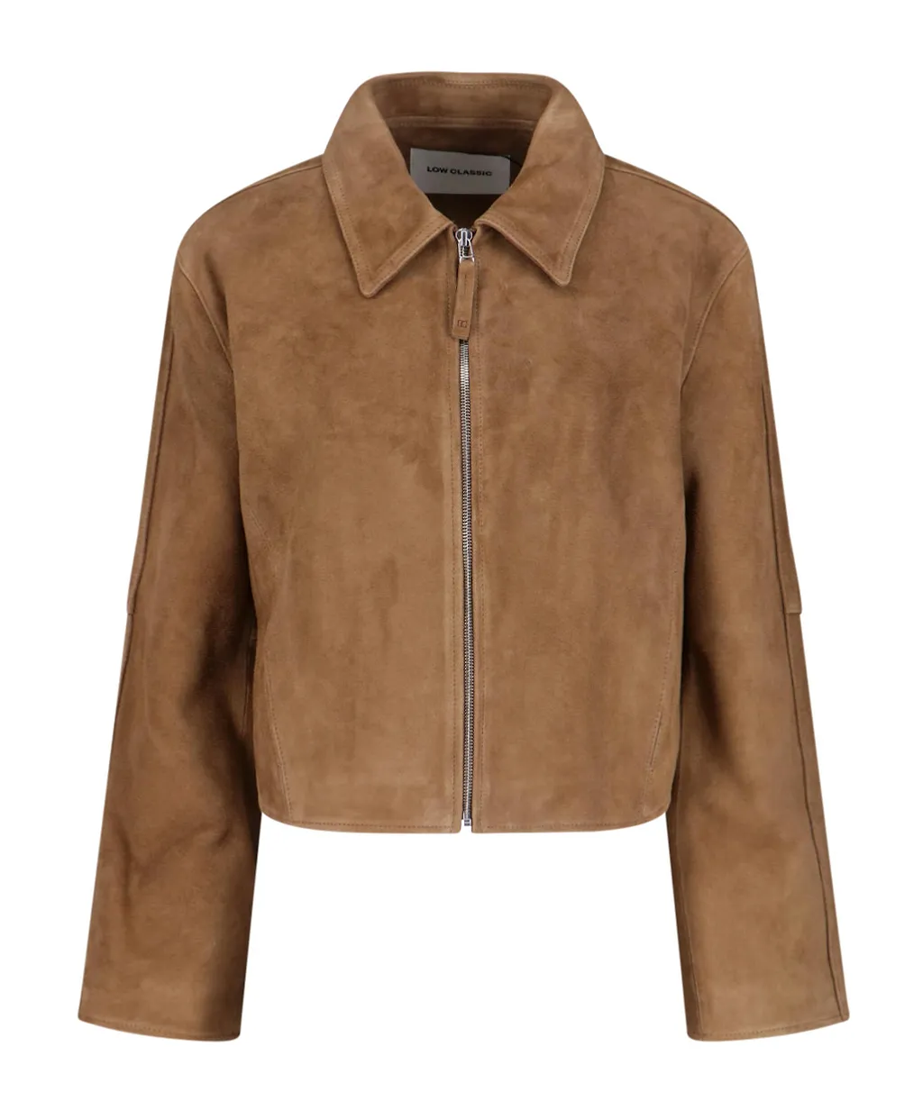 Low Classic Boxy Zip-Front Jacket
