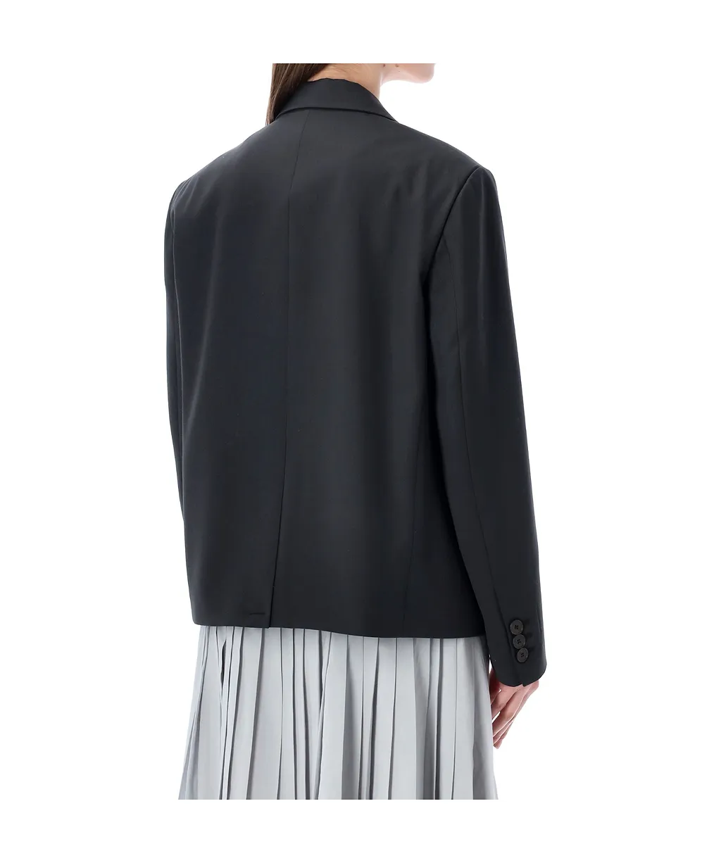 Low Classic Single-Breasted Tailored Blazer