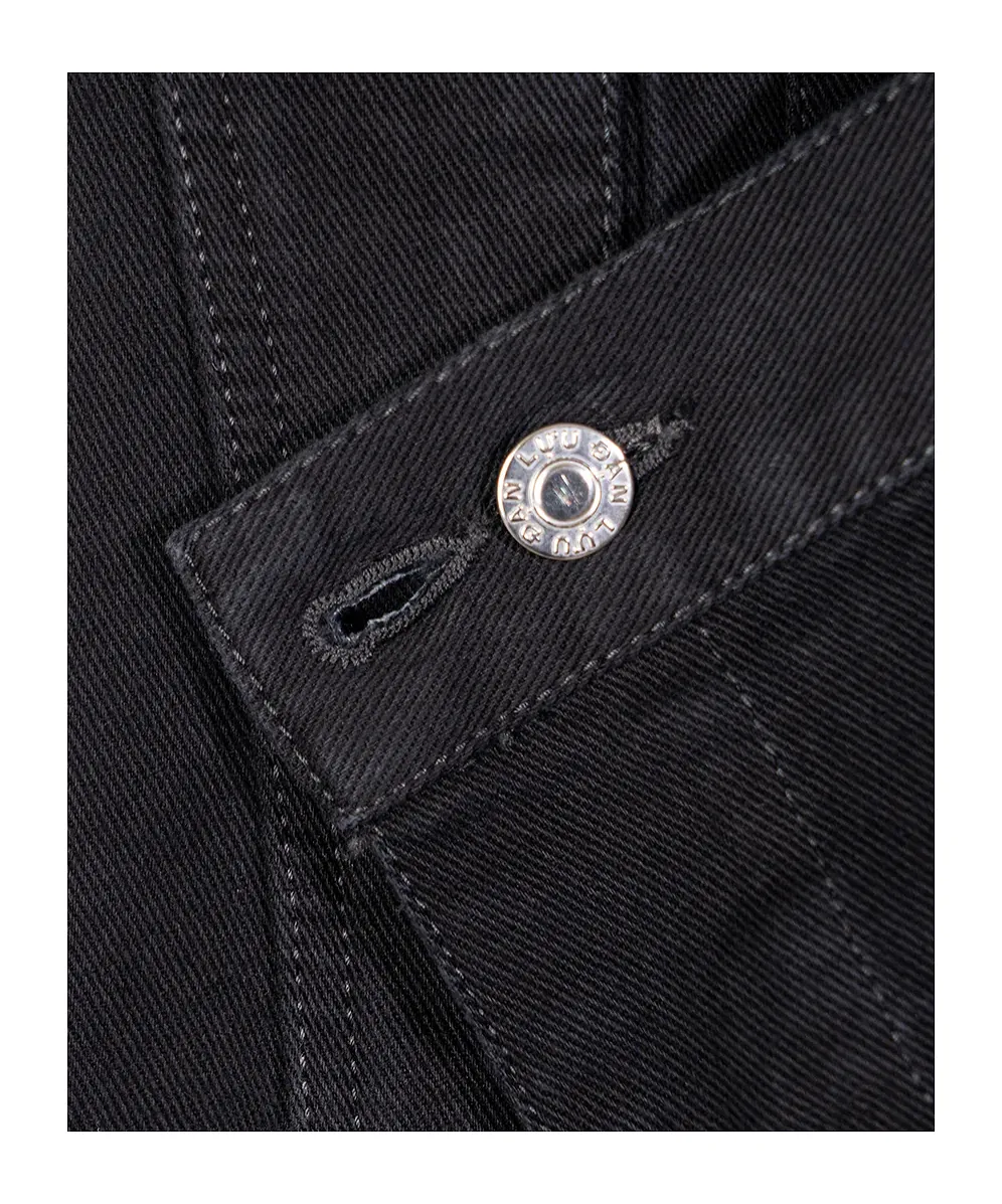 Apron Denim Skirt