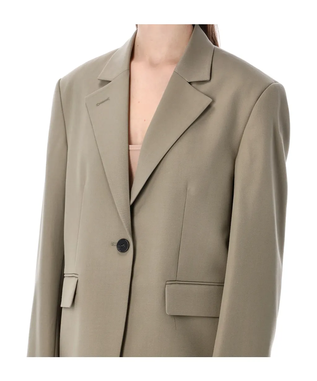 Low Classic Single-Breasted Blazer
