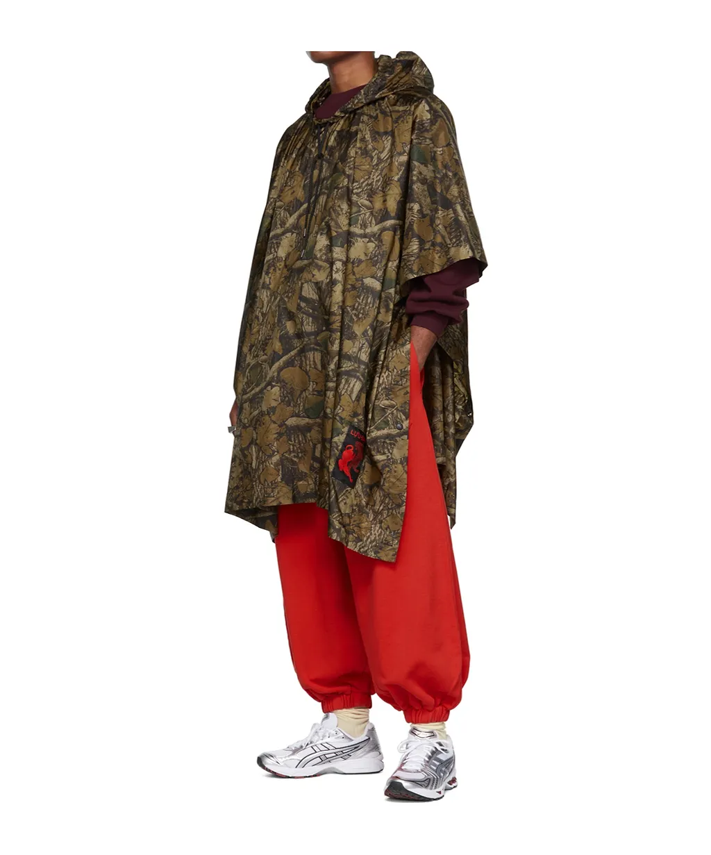 Camouflage Hooded Cape