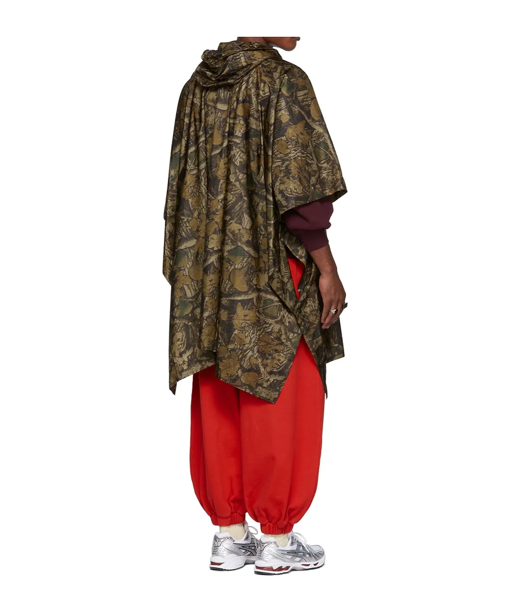 Camouflage Hooded Cape
