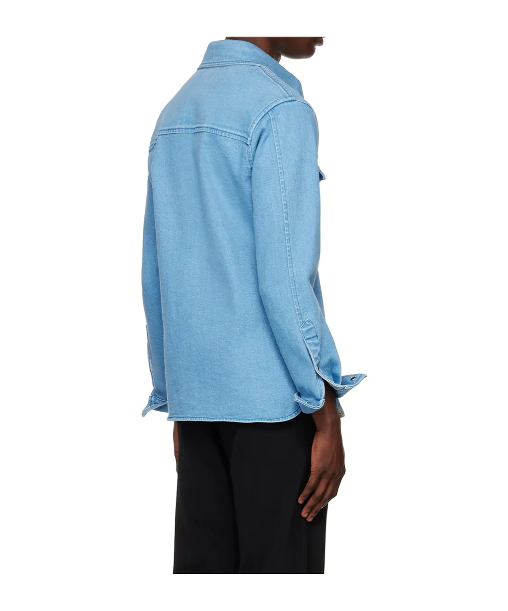Printed Denim Shirt