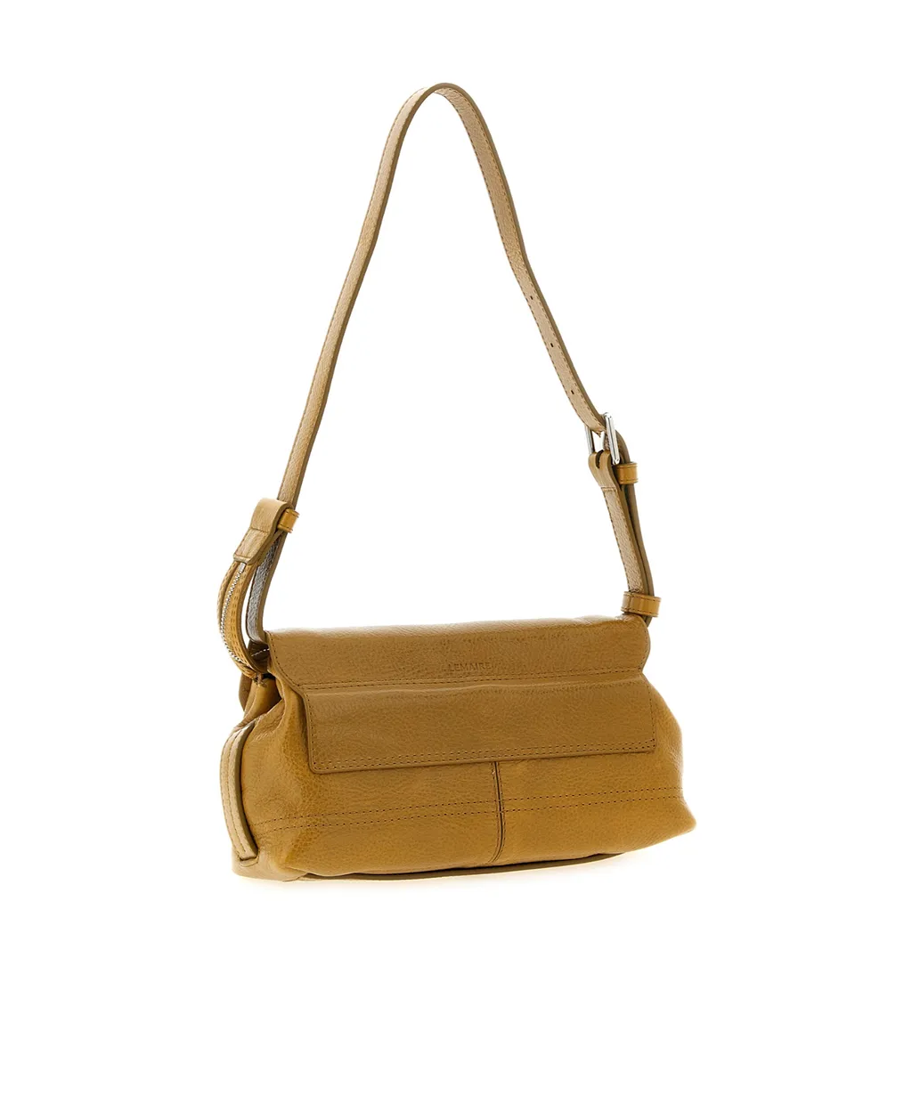 Lemaire Small Gear Front Flap Closure Crossbody Bag