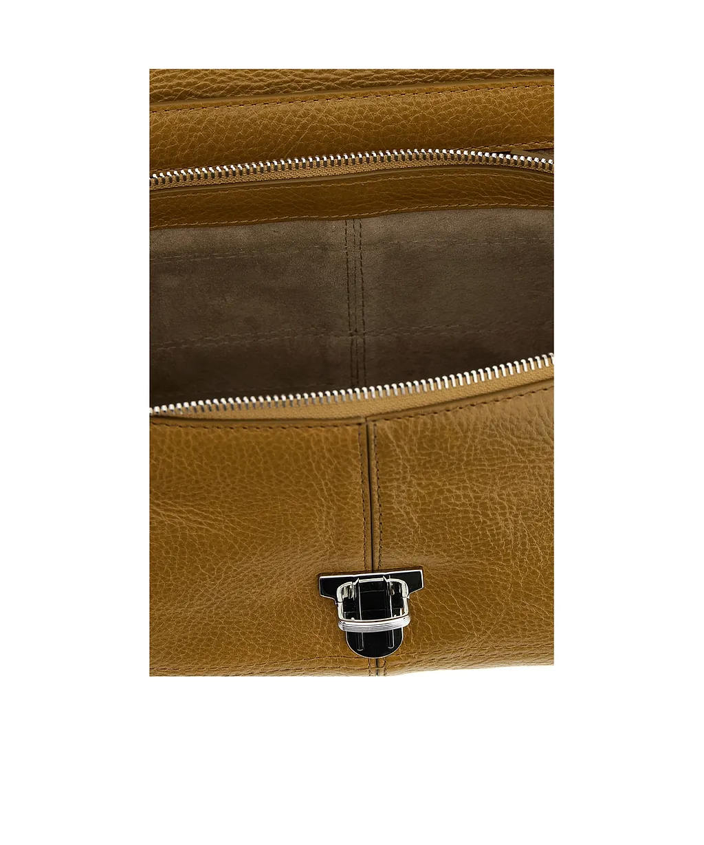 Lemaire Small Gear Front Flap Closure Crossbody Bag