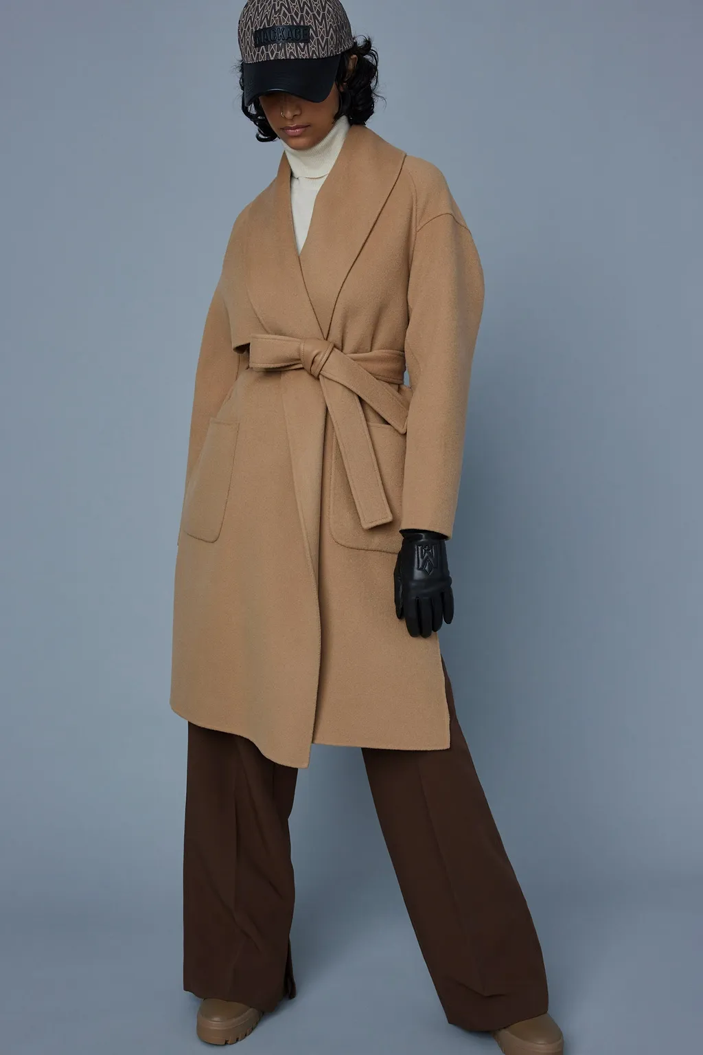 Belted Wrap Coat