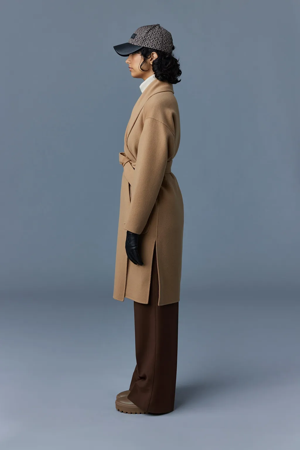 Belted Wrap Coat