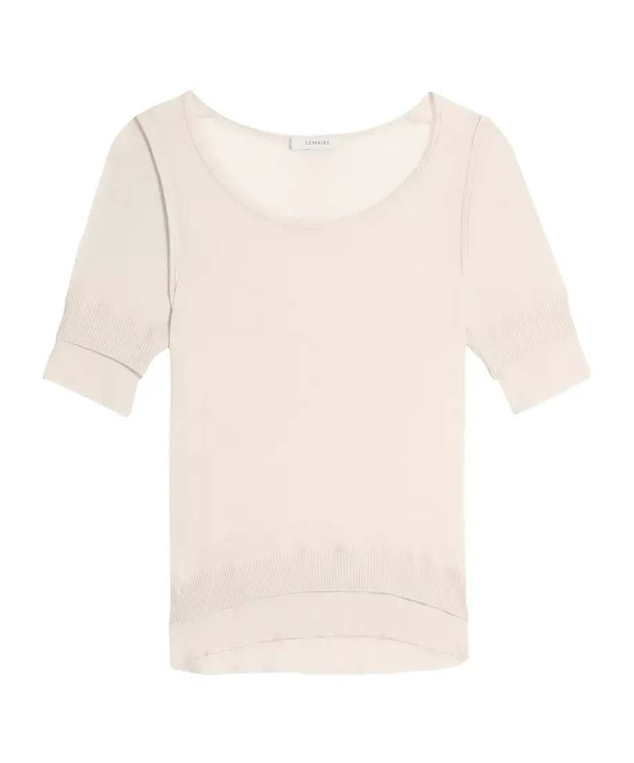 Lemaire Trompe L'oeil Ribbed Top