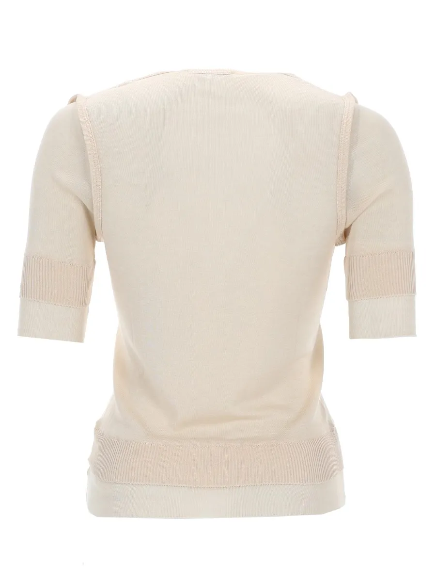 Lemaire Trompe L'oeil Ribbed Top