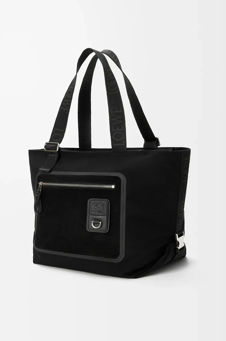Medium Flex Zip-Fastening Tote Bag