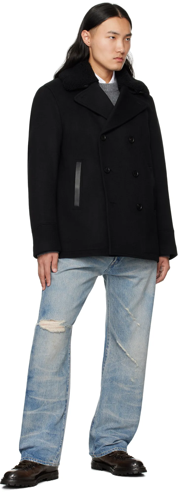 Double-Breasted Coat