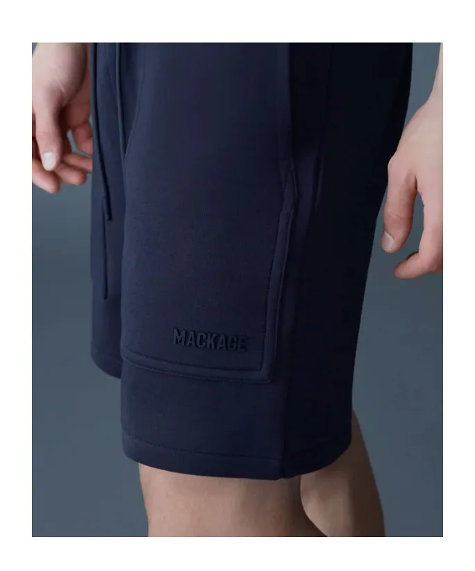 Elwood-R Patch-Pocket Drawstring Shorts