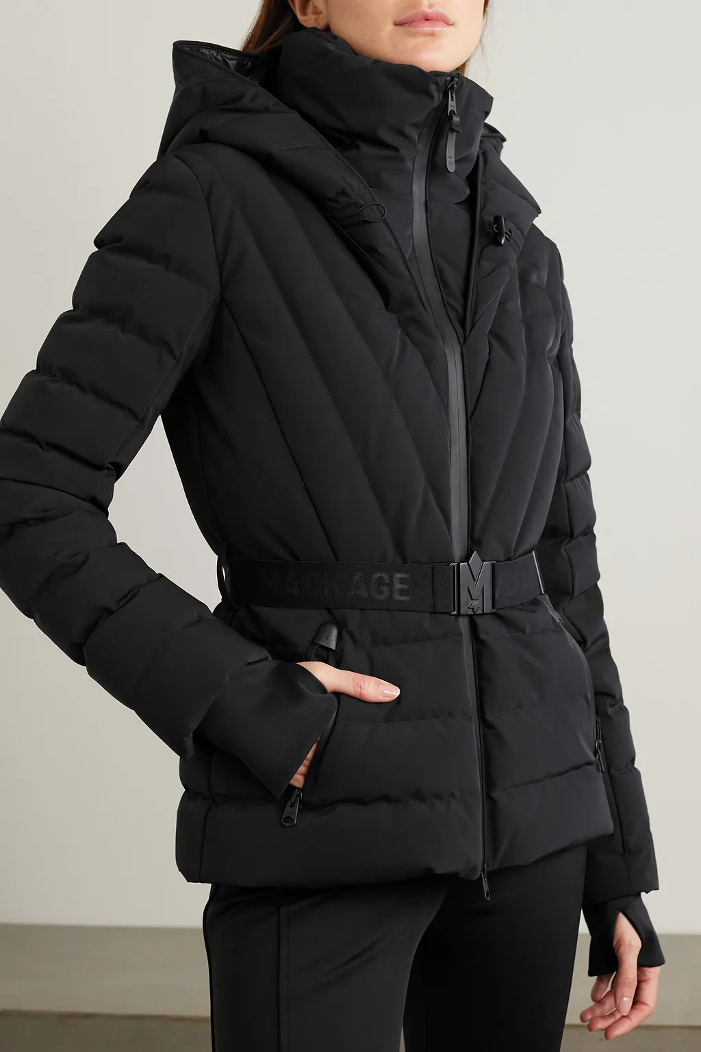 Elita Belted Puffer Jacket