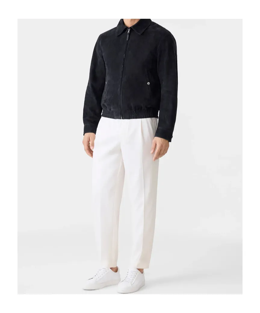 Mackage Giovanni Su Suede Bomber Jacket