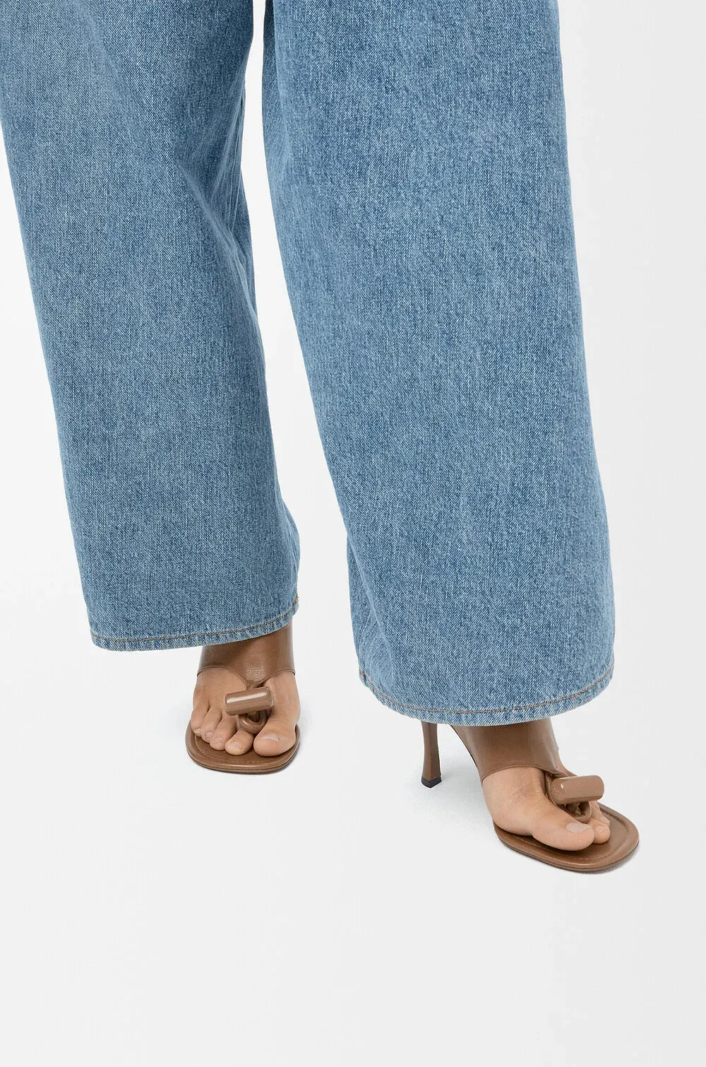 Open-Toe High-Heeled Sandals