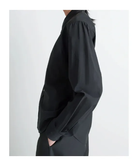 Lemaire Pointed Collar Poplin Shirt