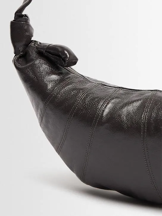 Medium Croissant Coated Cotton Bag