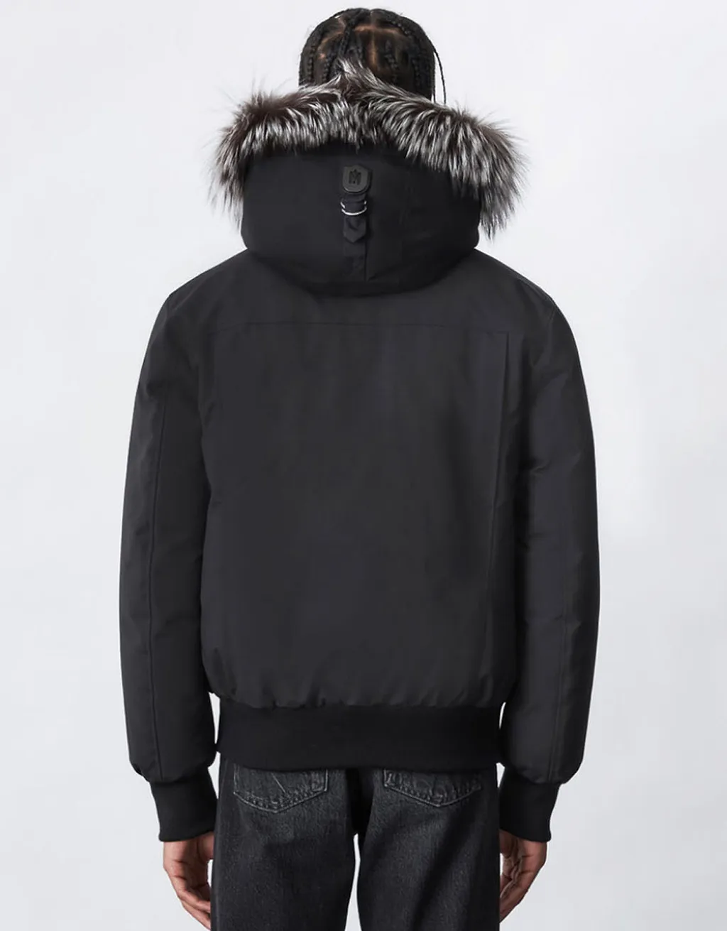 Logo Long-Sleeved Down Jacket