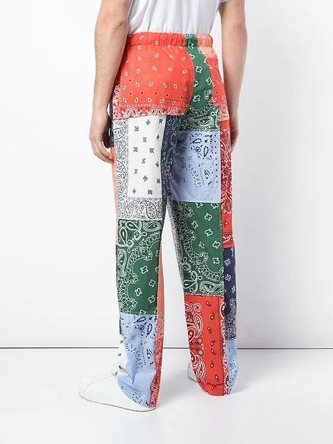 Patch Design Sweatpants
