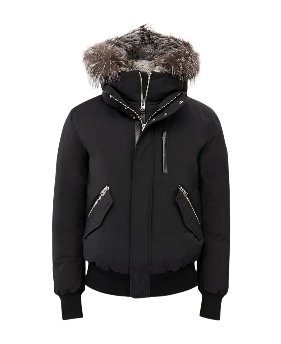 Logo Long-Sleeved Down Jacket