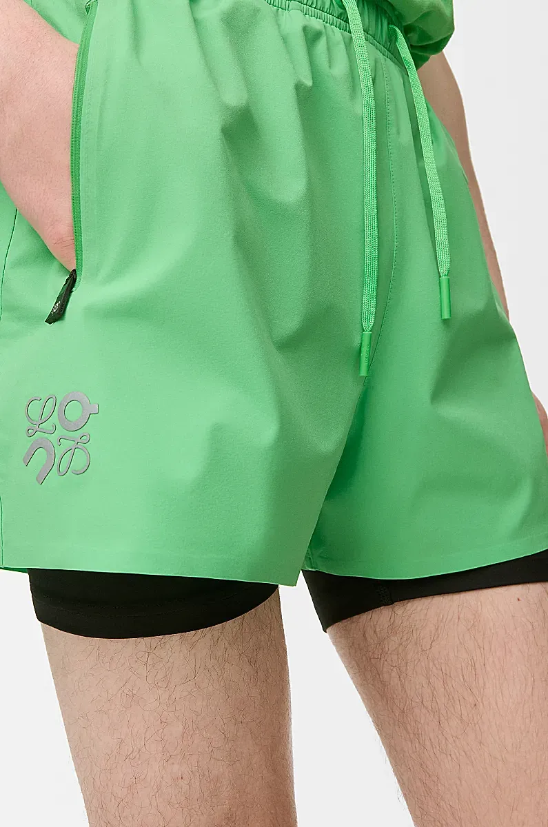 Performance Shorts In Technical Shell