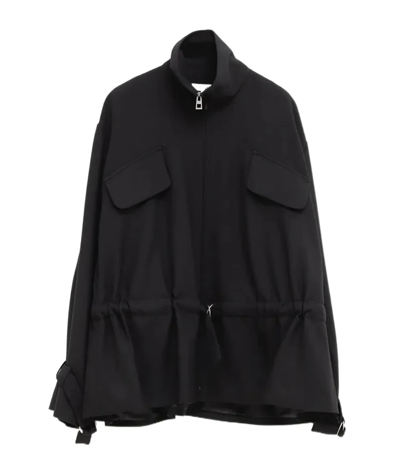 Pocket Drawstring Jacket