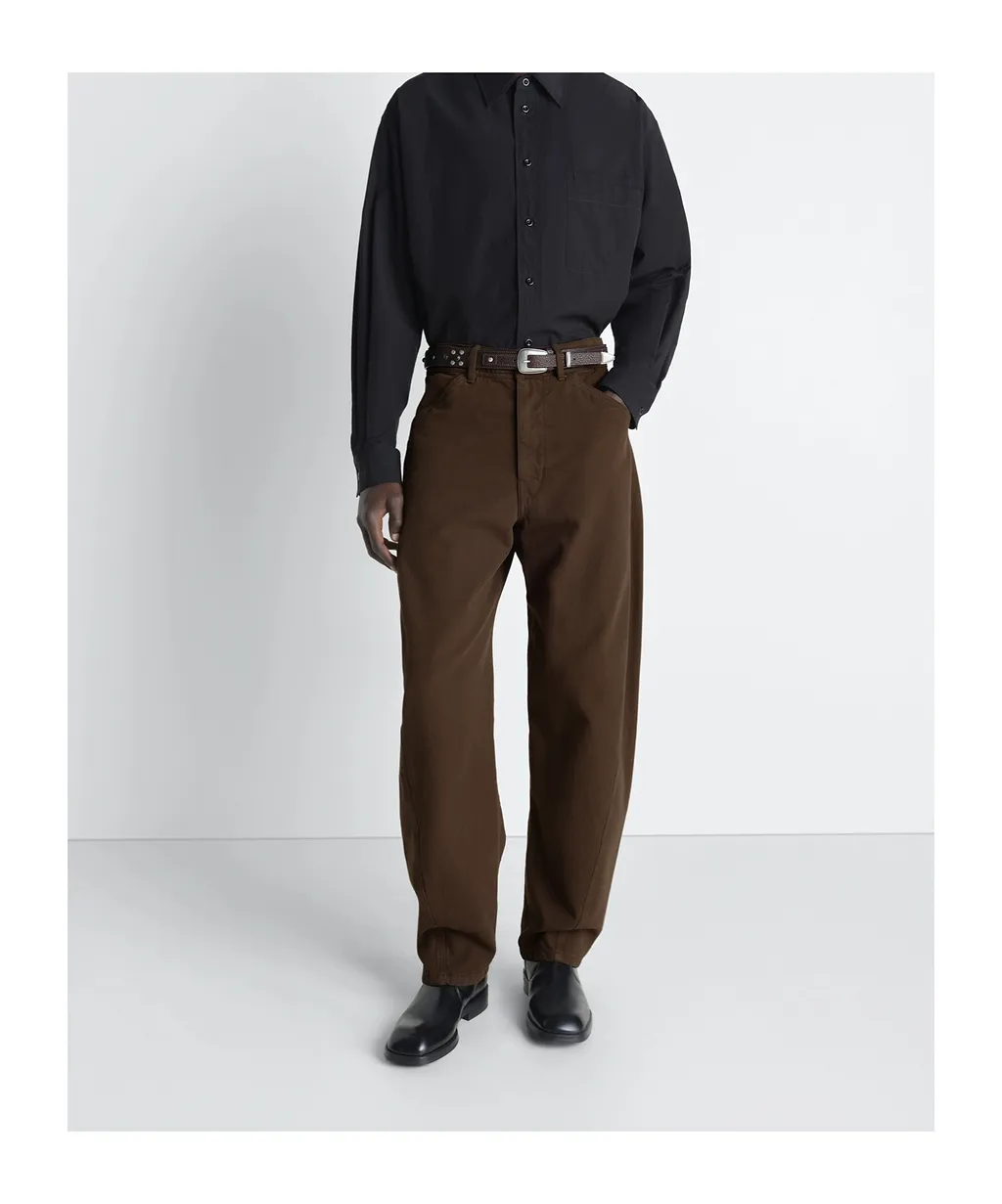 Lemaire Twisted Workwear Straight-Leg Pants