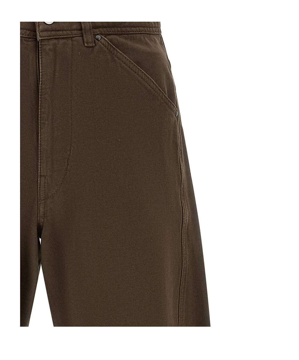 Lemaire Twisted Workwear Straight-Leg Pants