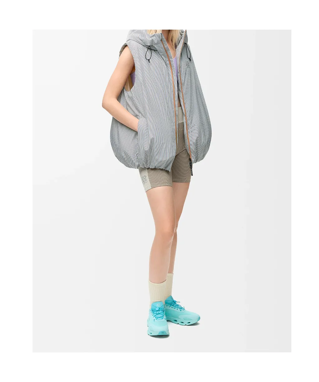 Puffer Vest In Technical Shell