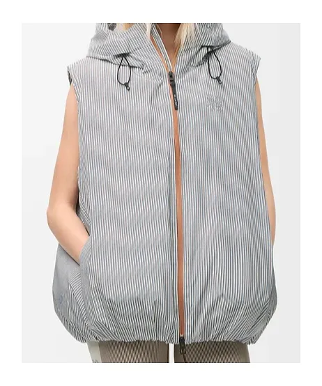 Puffer Vest In Technical Shell