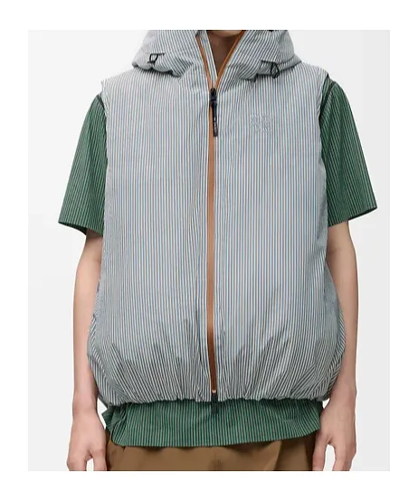 Puffer Vest In Technical Shell