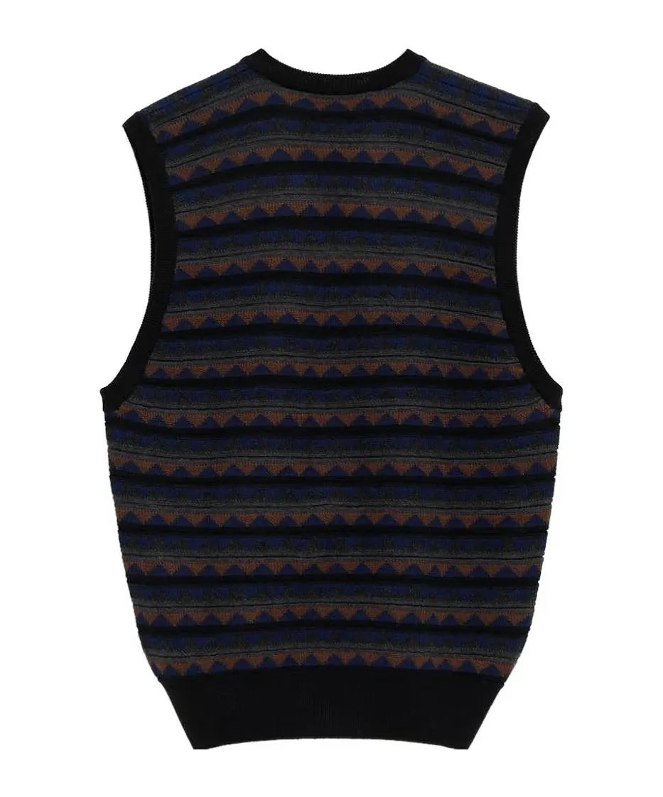 V-Neck Pattern Vest