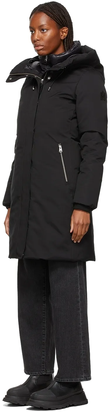 Padded Down Hooded Coat