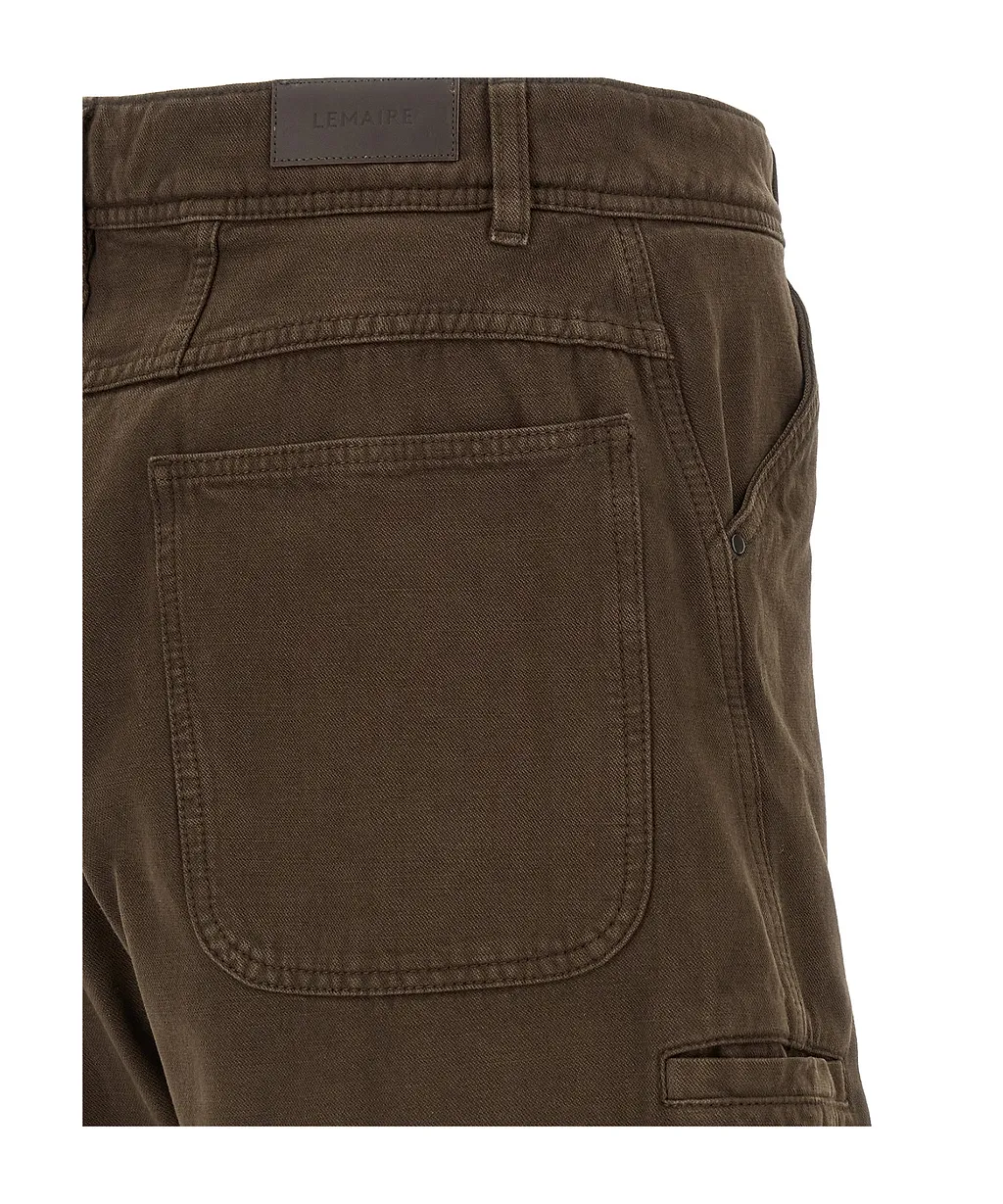 Lemaire Twisted Workwear Straight-Leg Pants