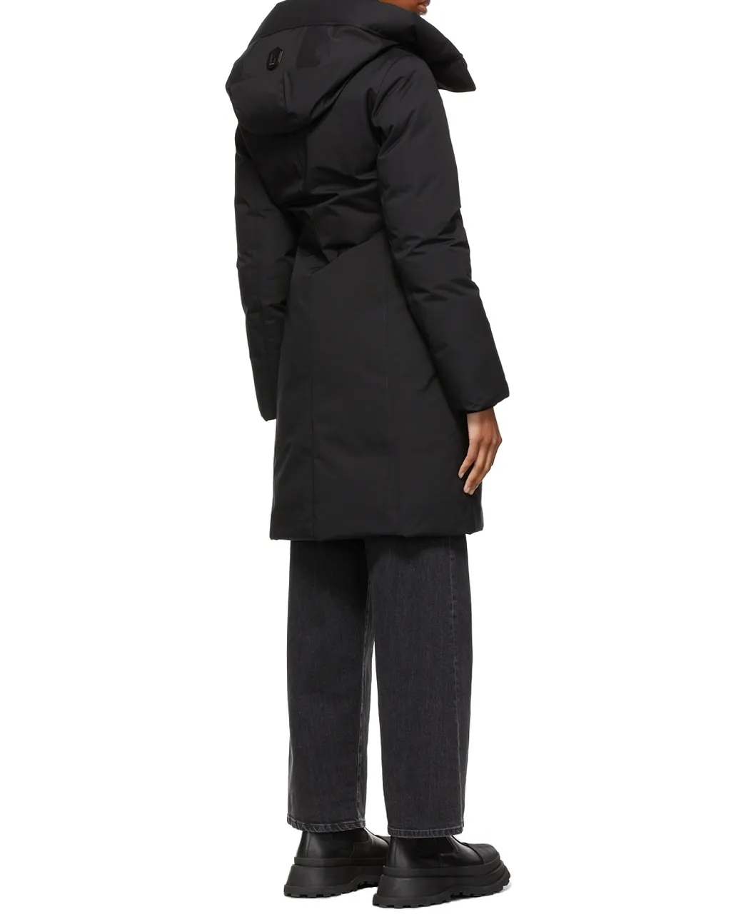 Padded Down Hooded Coat