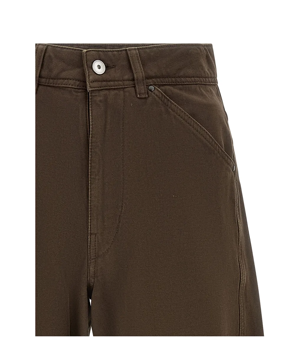 Lemaire Twisted Workwear Straight-Leg Pants